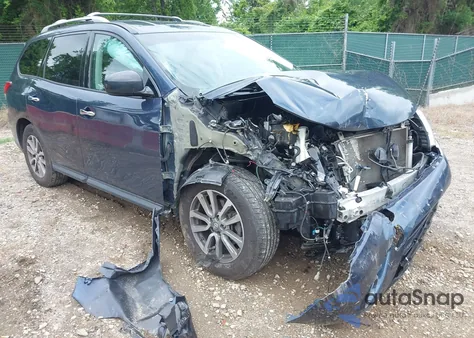 2015 Nissan Pathfinder Sv из США, поврежденный, VIN 5N1AR2MM8FC639152